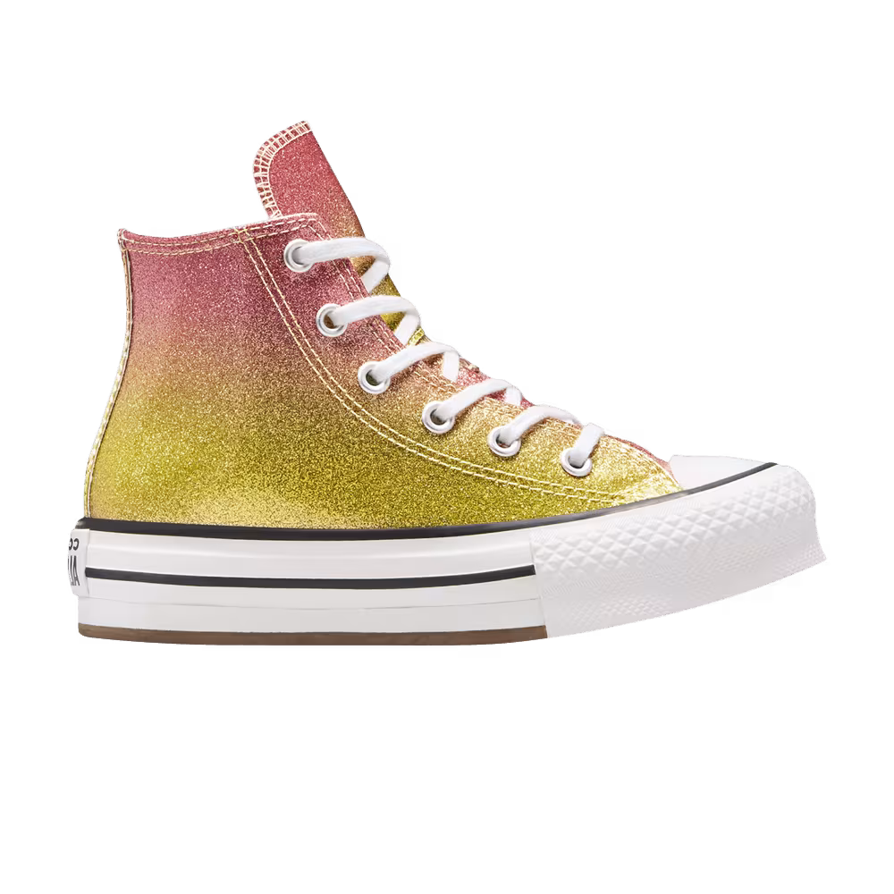 Converse Chuck Taylor All Star EVA Lift Platform High PS Citrus Glitz
