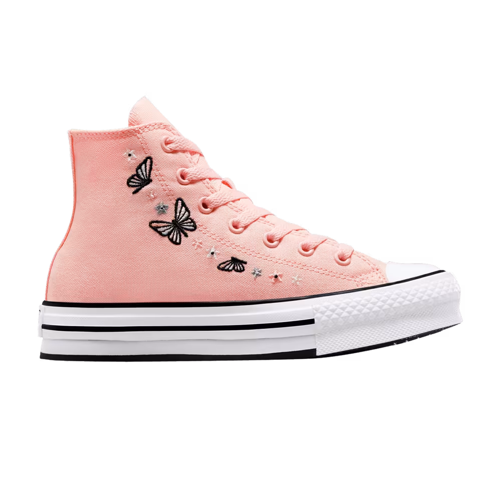 Converse Chuck Taylor All Star EVA Lift High GS Butterflies