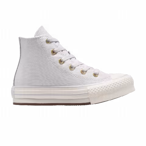 Converse Chuck Taylor All Star EVA Lift Platform High PS 'Tonal Canvas - Barely Grey Gold'