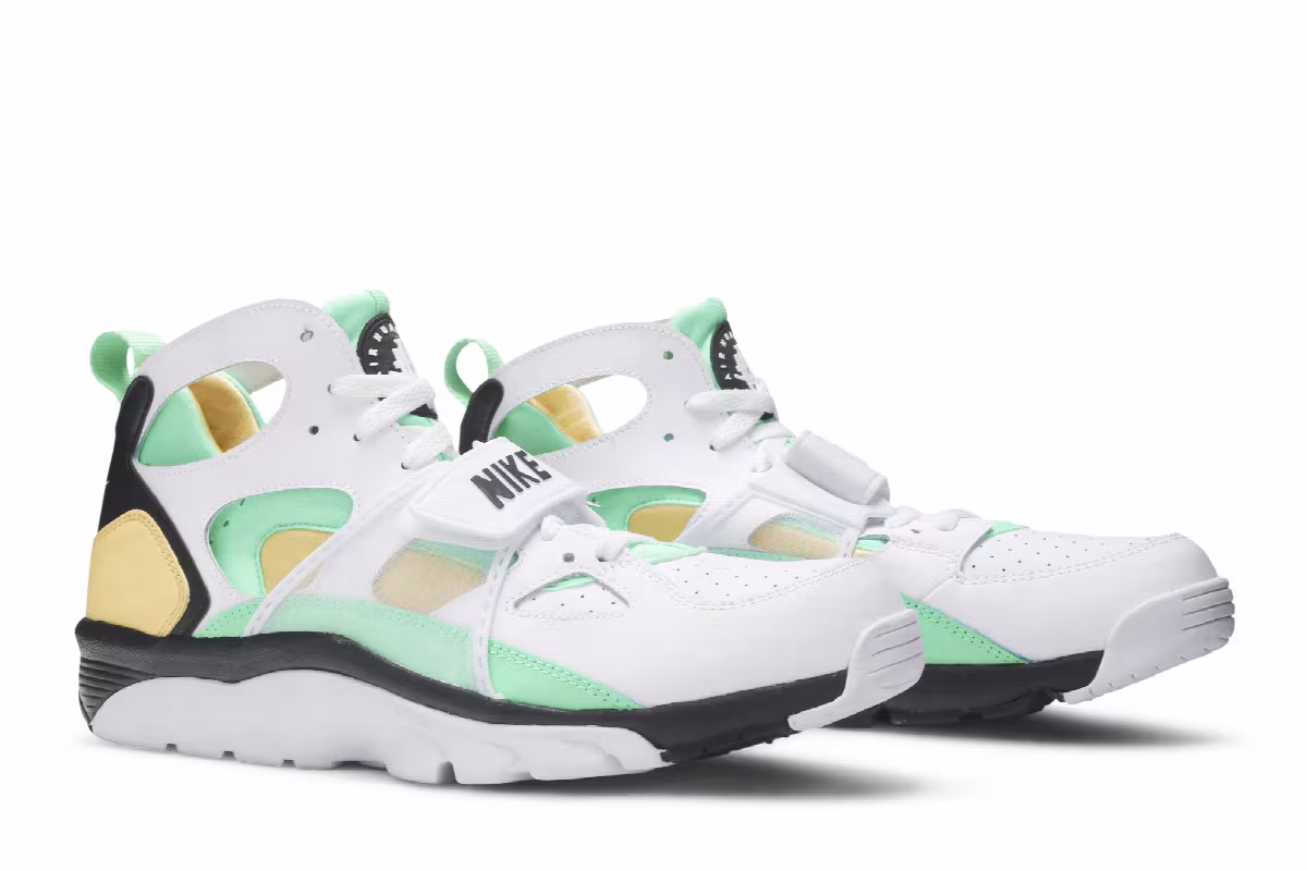 Nike Air Trainer Huarache Green Topaz, view 9