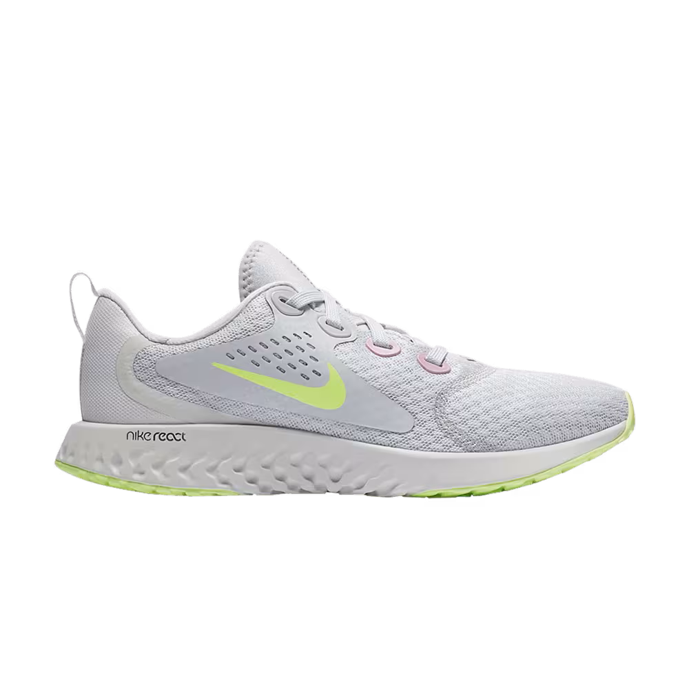 Nike Legend React GS Platinum Barely Volt