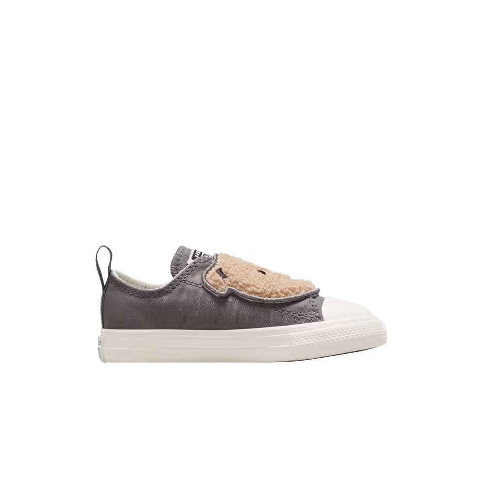 Converse Chuck Taylor All Star One Strap EasyOn Low TD Sherpa Bear - Sharkskin