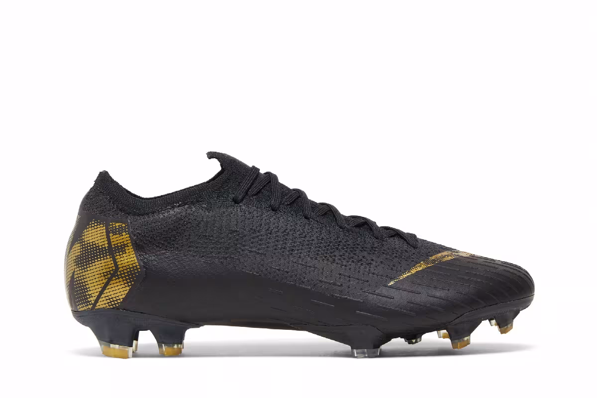 Nike Vapor 12 Elite FG Black Gold, view 2