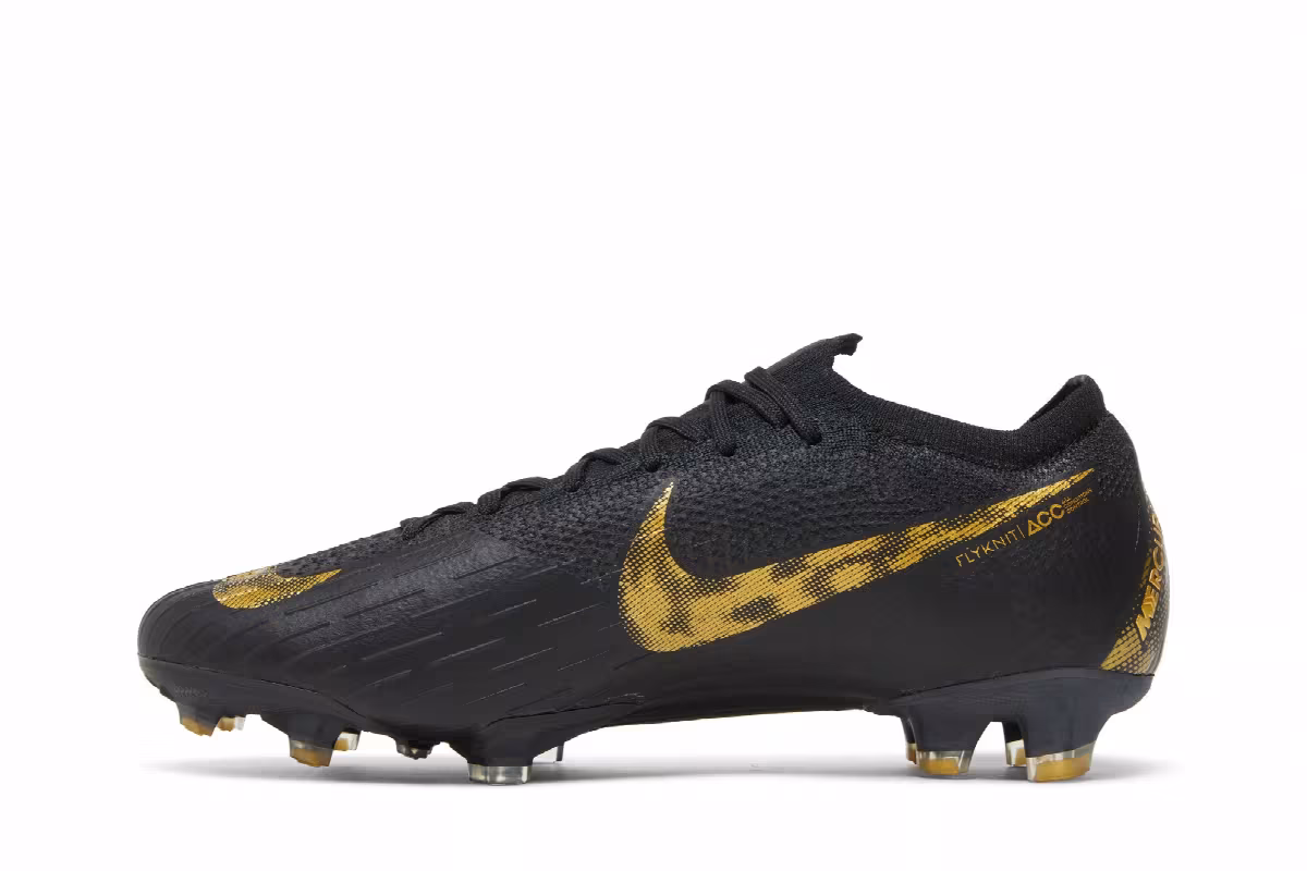 Nike Vapor 12 Elite FG Black Gold, view 4