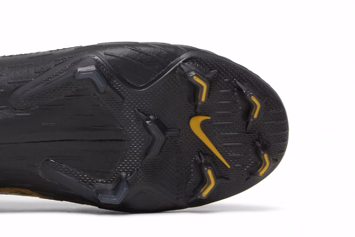 Nike Vapor 12 Elite FG Black Gold, view 6