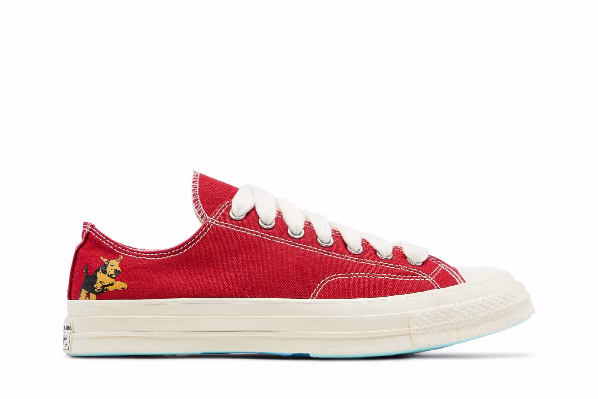 Golf Le Fleur x Converse Chuck 70 Low Darryl Pack - Salsa, view 2