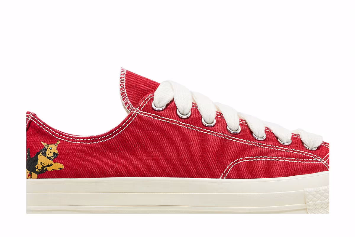 Golf Le Fleur x Converse Chuck 70 Low Darryl Pack - Salsa, view 3