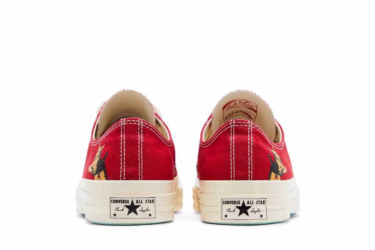 Golf Le Fleur x Converse Chuck 70 Low Darryl Pack - Salsa, view 7