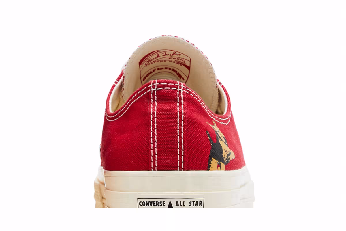 Golf Le Fleur x Converse Chuck 70 Low Darryl Pack - Salsa, view 8