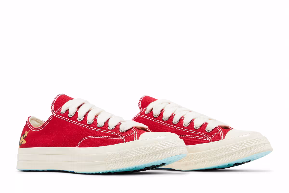 Golf Le Fleur x Converse Chuck 70 Low Darryl Pack - Salsa, view 9