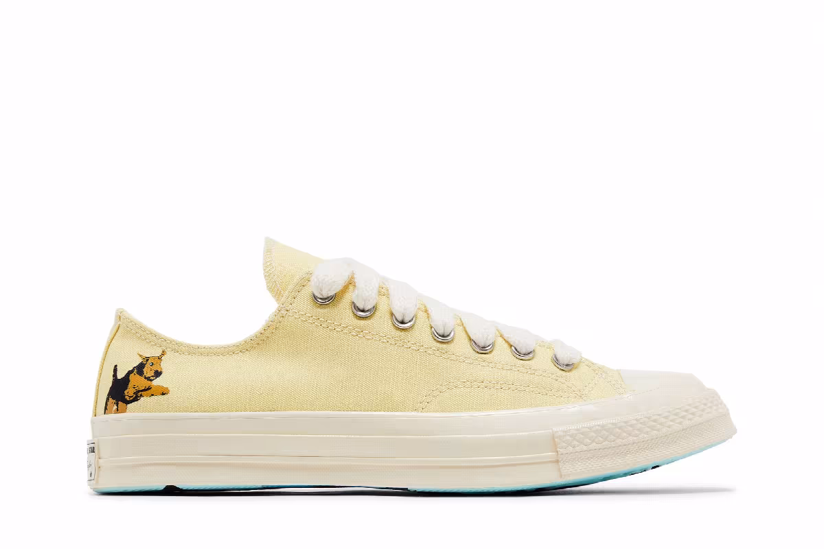 Golf Le Fleur x Converse Chuck 70 Low Darryl Pack - Lemon Meringue, view 2