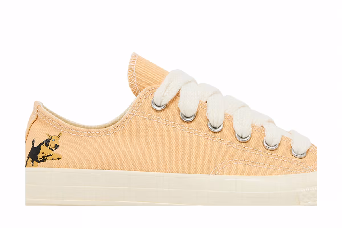 Golf Le Fleur x Converse Chuck 70 Low Darryl Pack - Apricot Cream, view 3