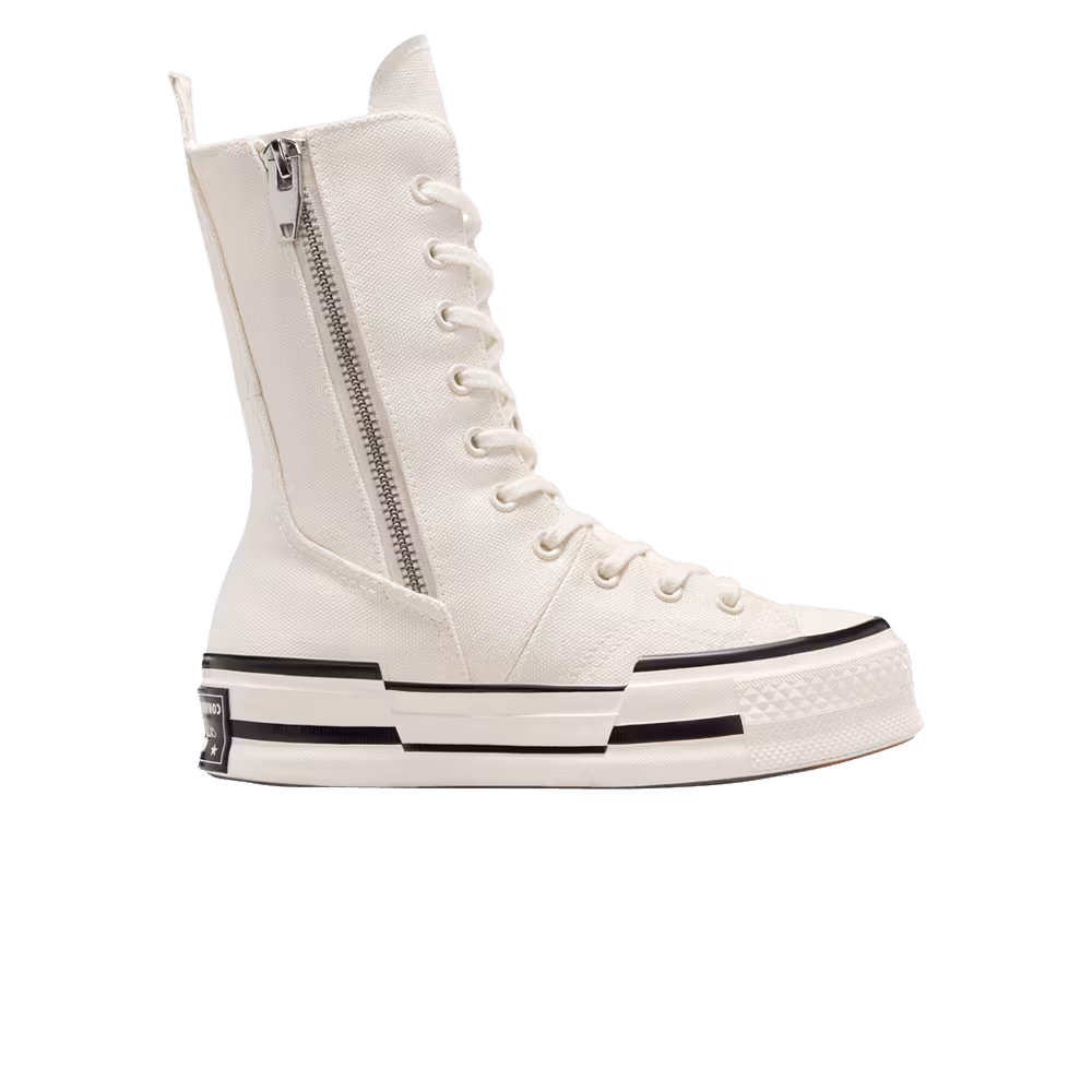 Converse Chuck 70 Plus X High Egret Black