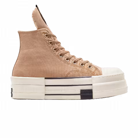 Rick Owens x Converse DRKSHDW DBL DRKSTAR Chuck 70 High 'Washed Canvas Pack - Blonde'
