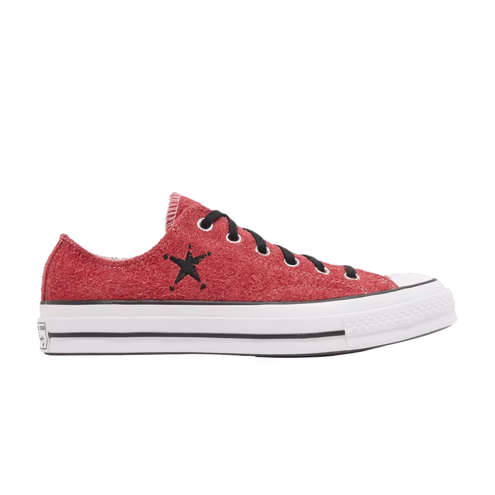 Stussy x Converse Chuck 70 Low Poppy Red