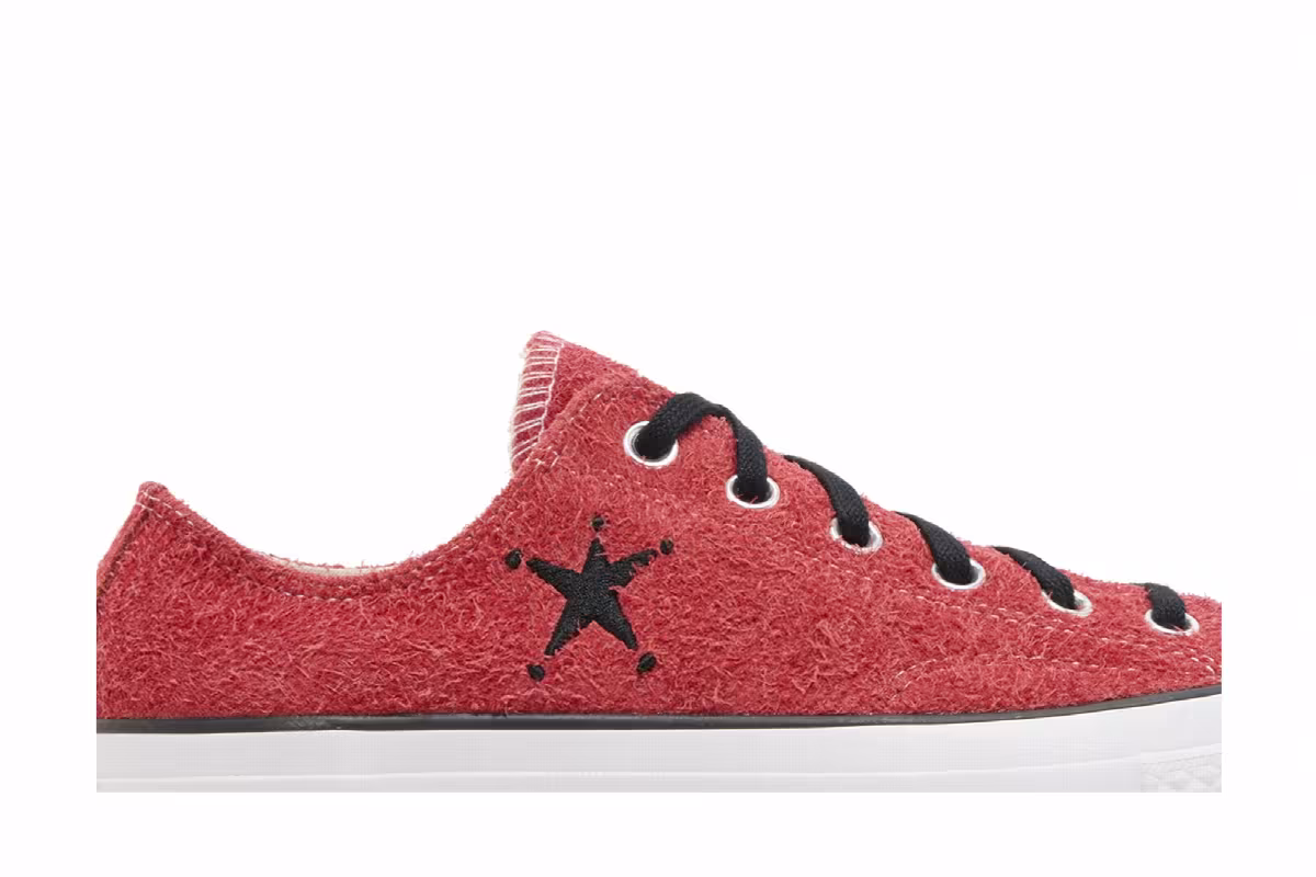 Stussy x Converse Chuck 70 Low Poppy Red, view 3