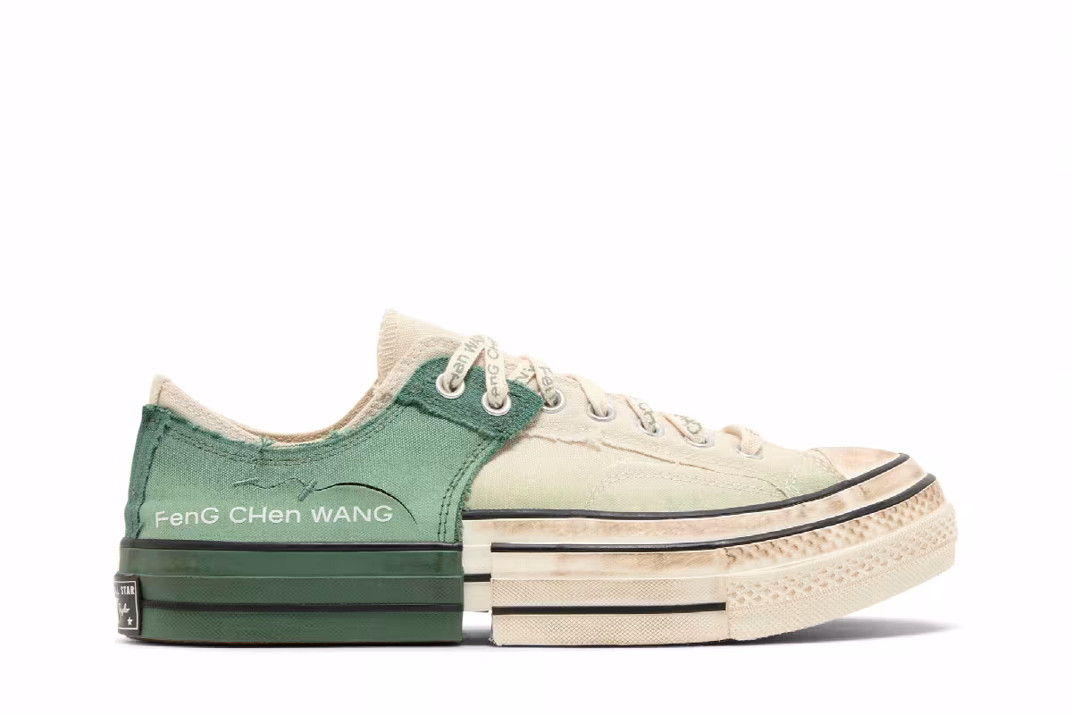 Feng Chen Wang x Converse Chuck 70 2-in-1 Low Myrtle, view 2
