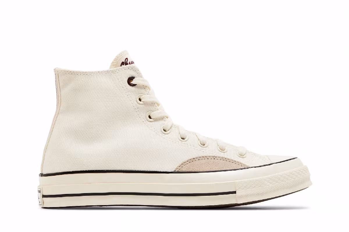 Converse Chuck 70 Mixed Materials High Egret Cherry Daze, view 2