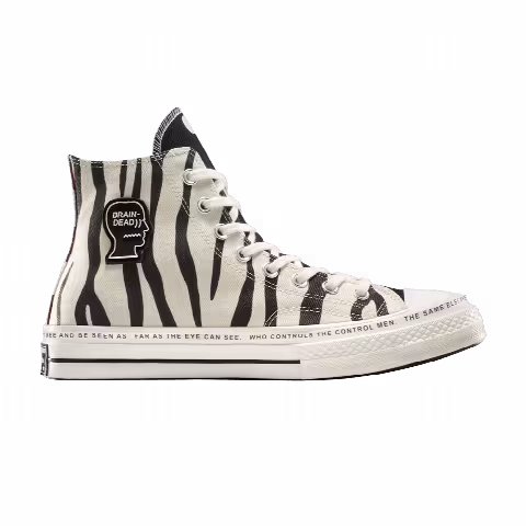 Brain Dead x Converse Chuck 70 High 'Mismatched Prints'