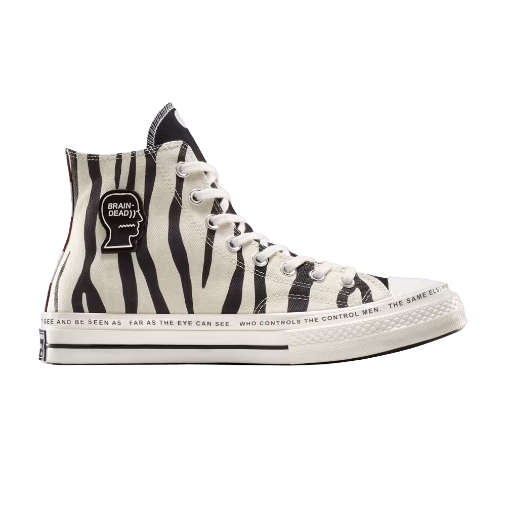 Brain Dead x Converse Chuck 70 High Mismatched Prints