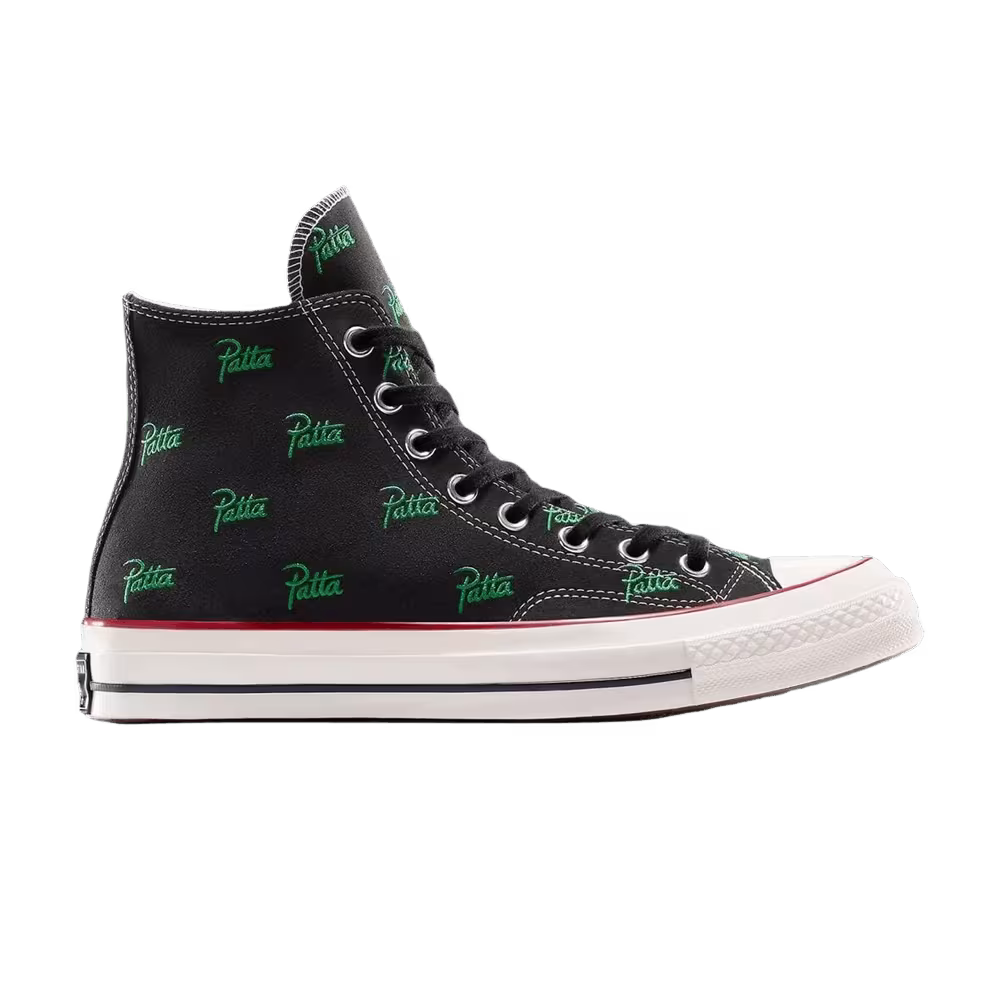 Patta x Converse Chuck 70 High Mini Logo Pack - Black