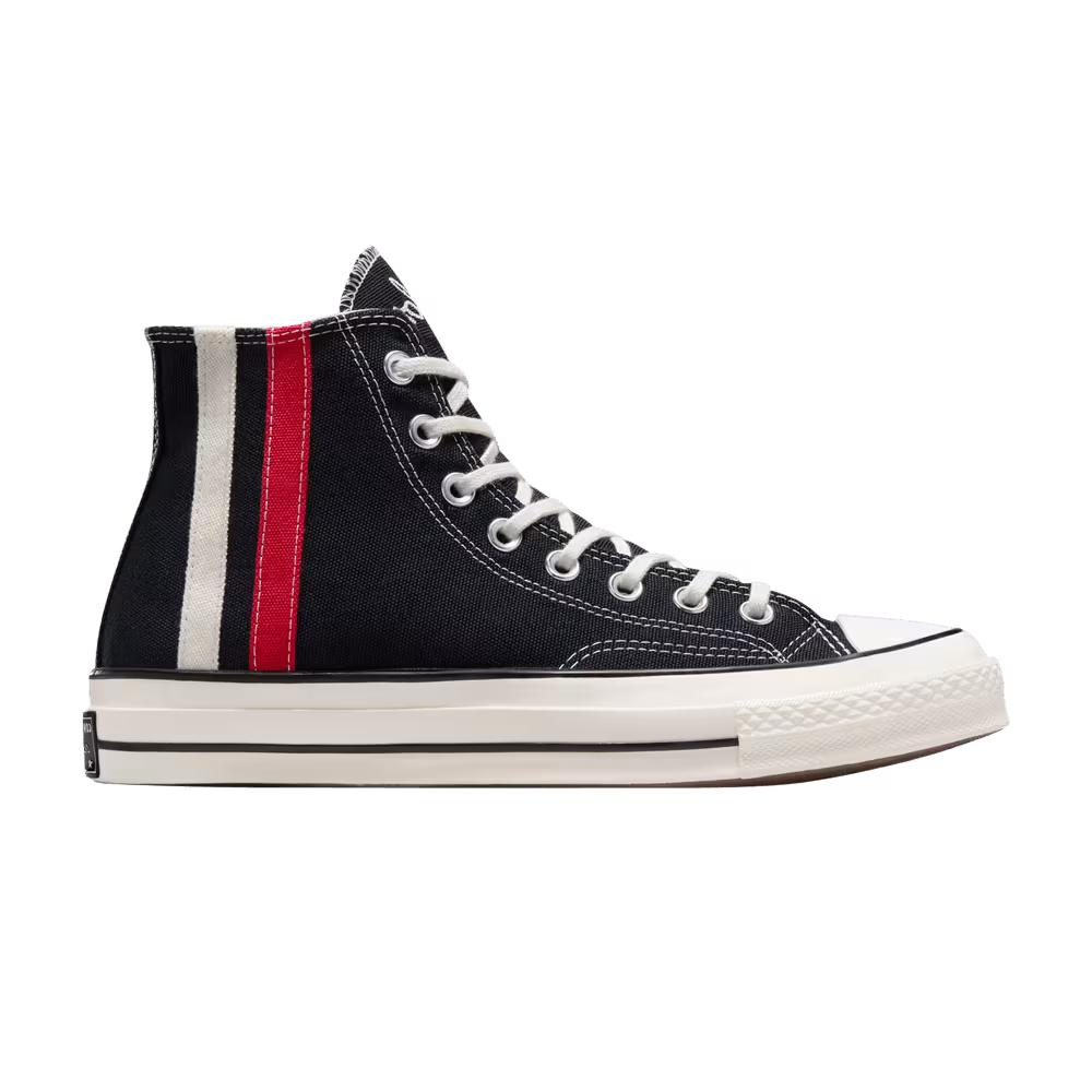 Converse Chuck 70 High Archival Stripes - Black