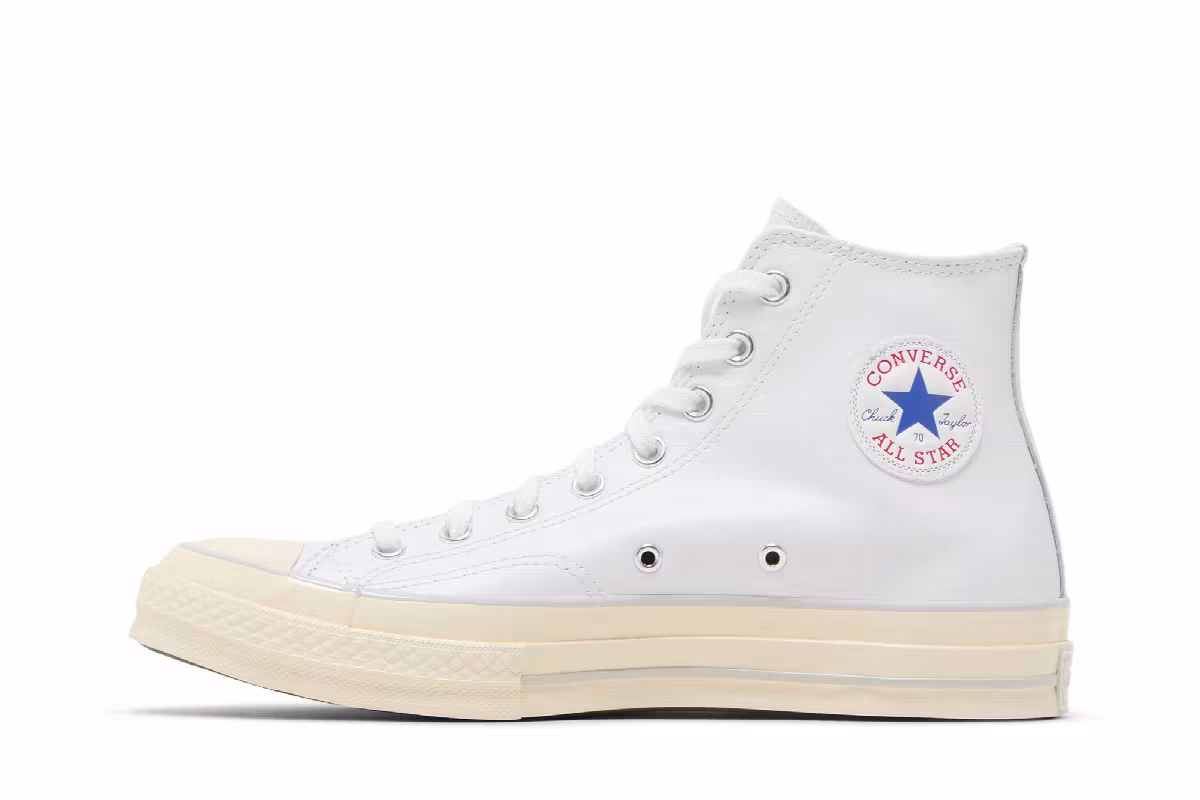 Converse Chuck 70 High White Fossilized, view 4