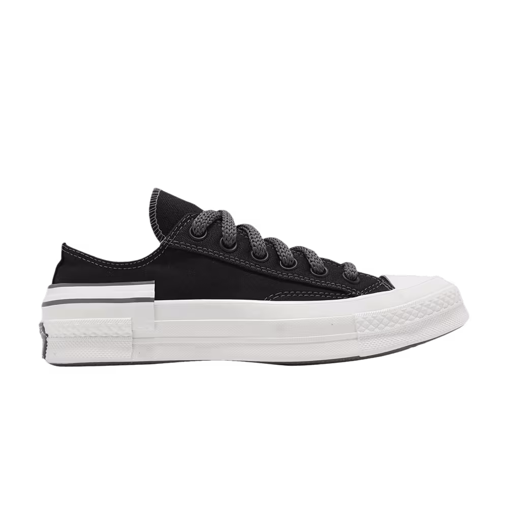 Converse Chuck 70 Hacked Heel Low Black White