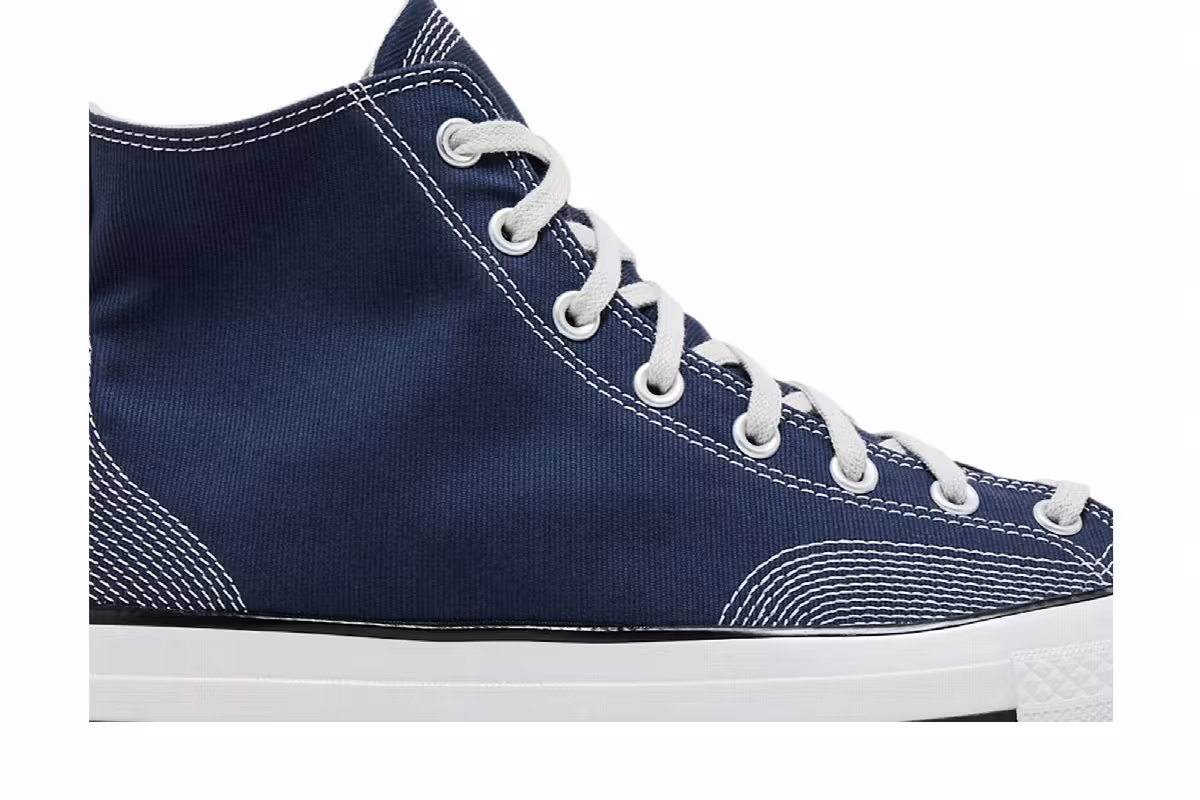 Converse Chuck 70 High Multi-Stitch Cotton - Navy, view 3