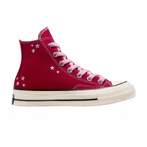 Converse Chuck 70 High 'Embroidered Stars - Days Ahead Red'