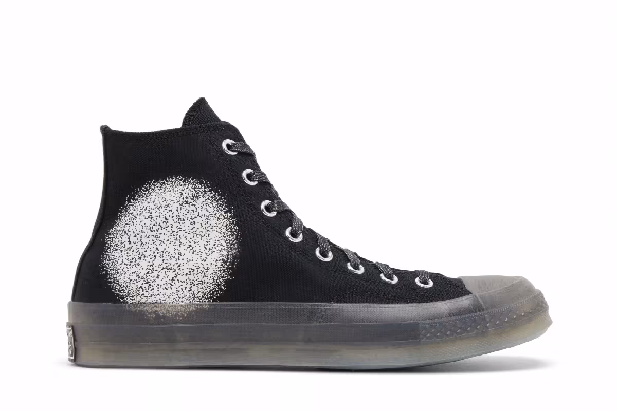 Turnstile x Converse Chuck 70 High Blackout, view 2