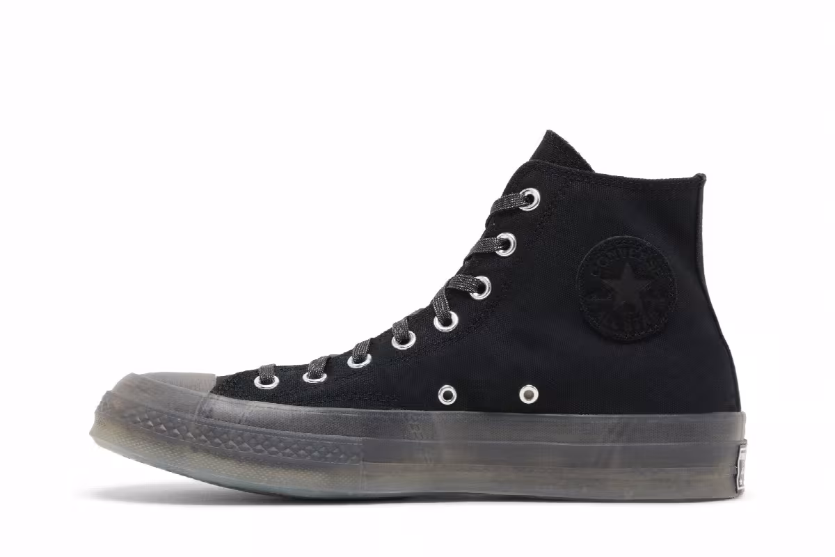 Turnstile x Converse Chuck 70 High Blackout, view 4