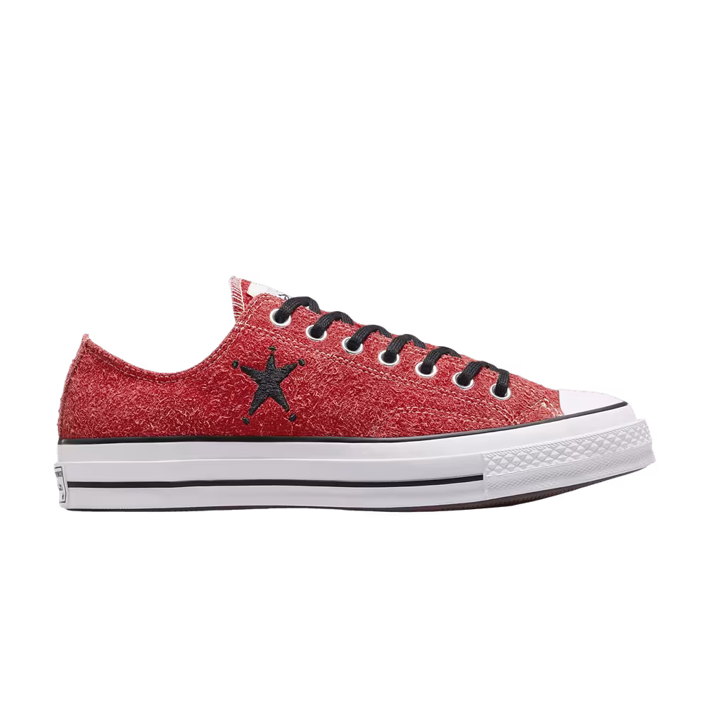 Stussy x Converse Chuck 70 Low Poppy Red
