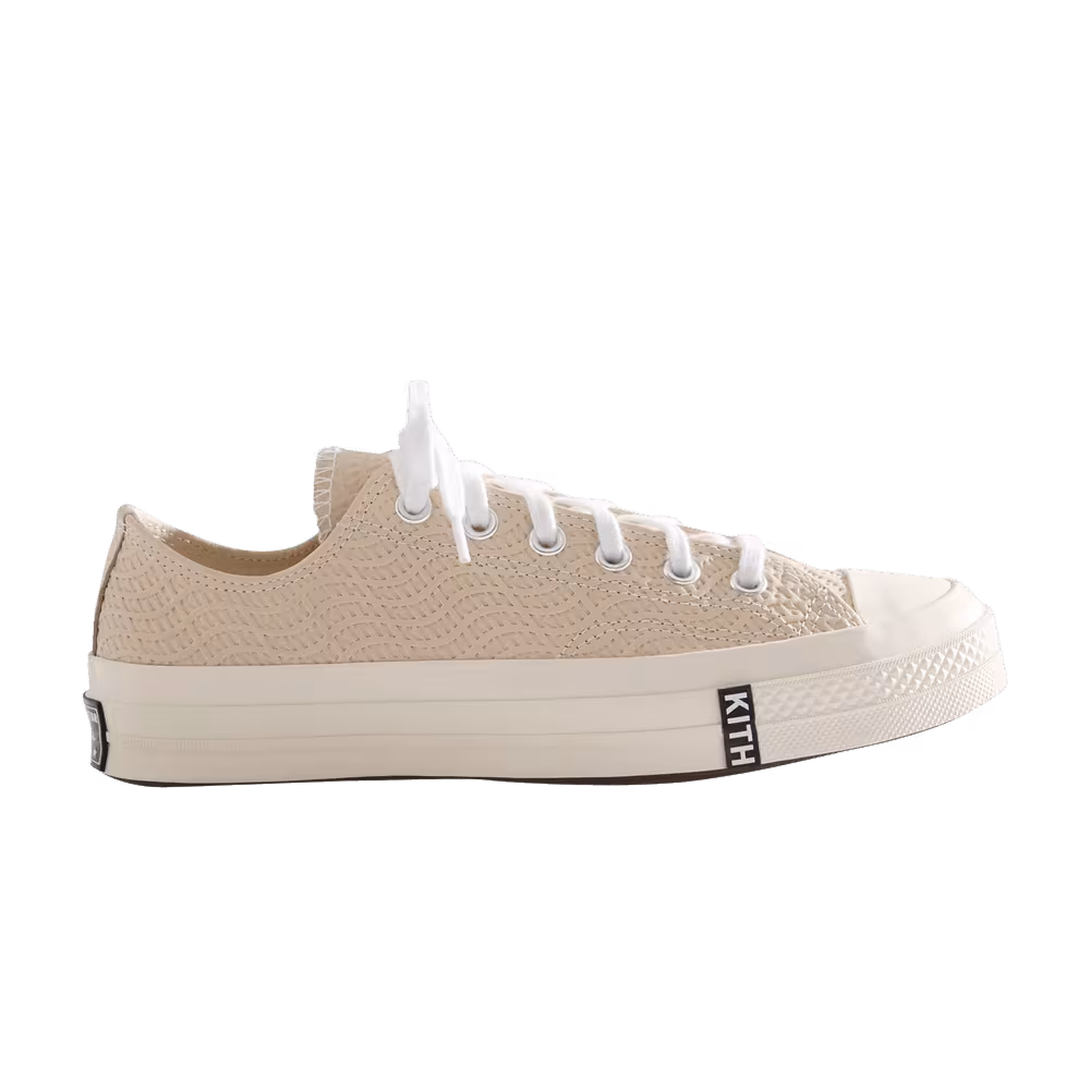 Kith x Converse Chuck 70 Low Egret Monogram