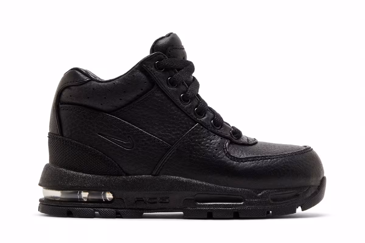 Nike Air Max Goadome PS Black Metallic Silver, view 2