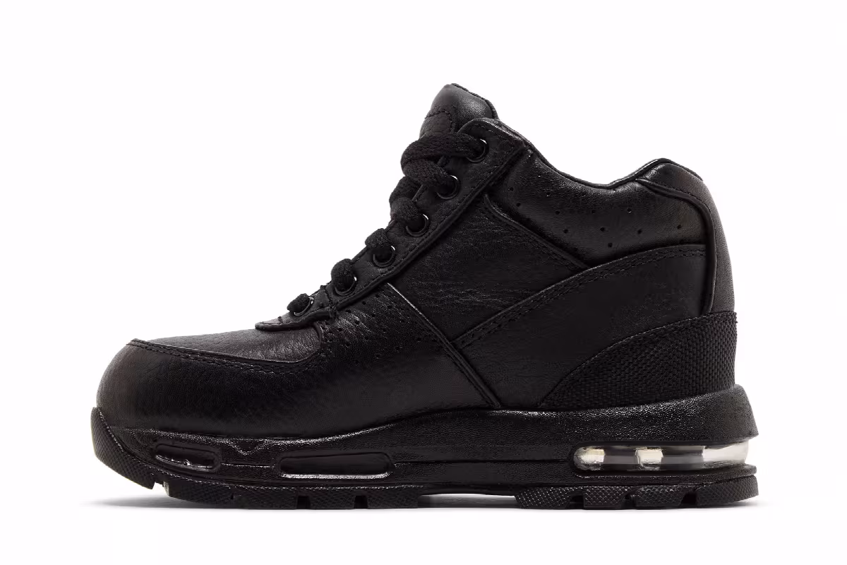 Nike Air Max Goadome PS Black Metallic Silver, view 4