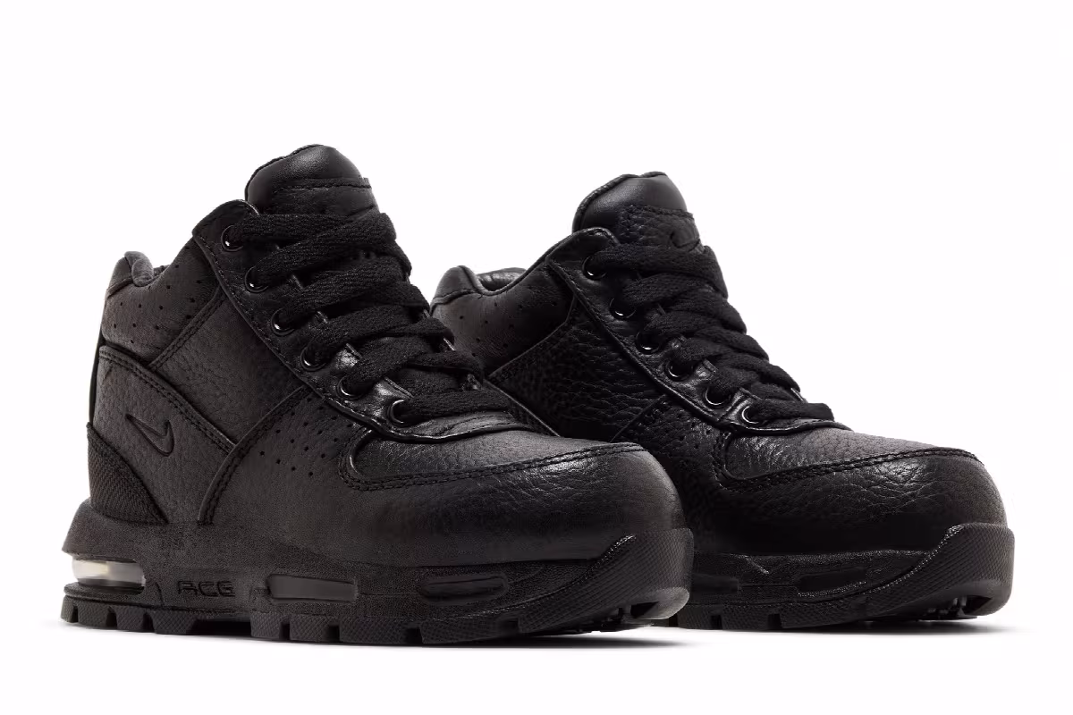 Nike Air Max Goadome PS Black Metallic Silver, view 9