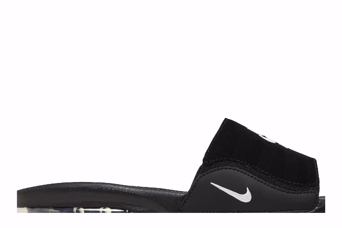 Nike Air Max Camden Slide Black White, view 3
