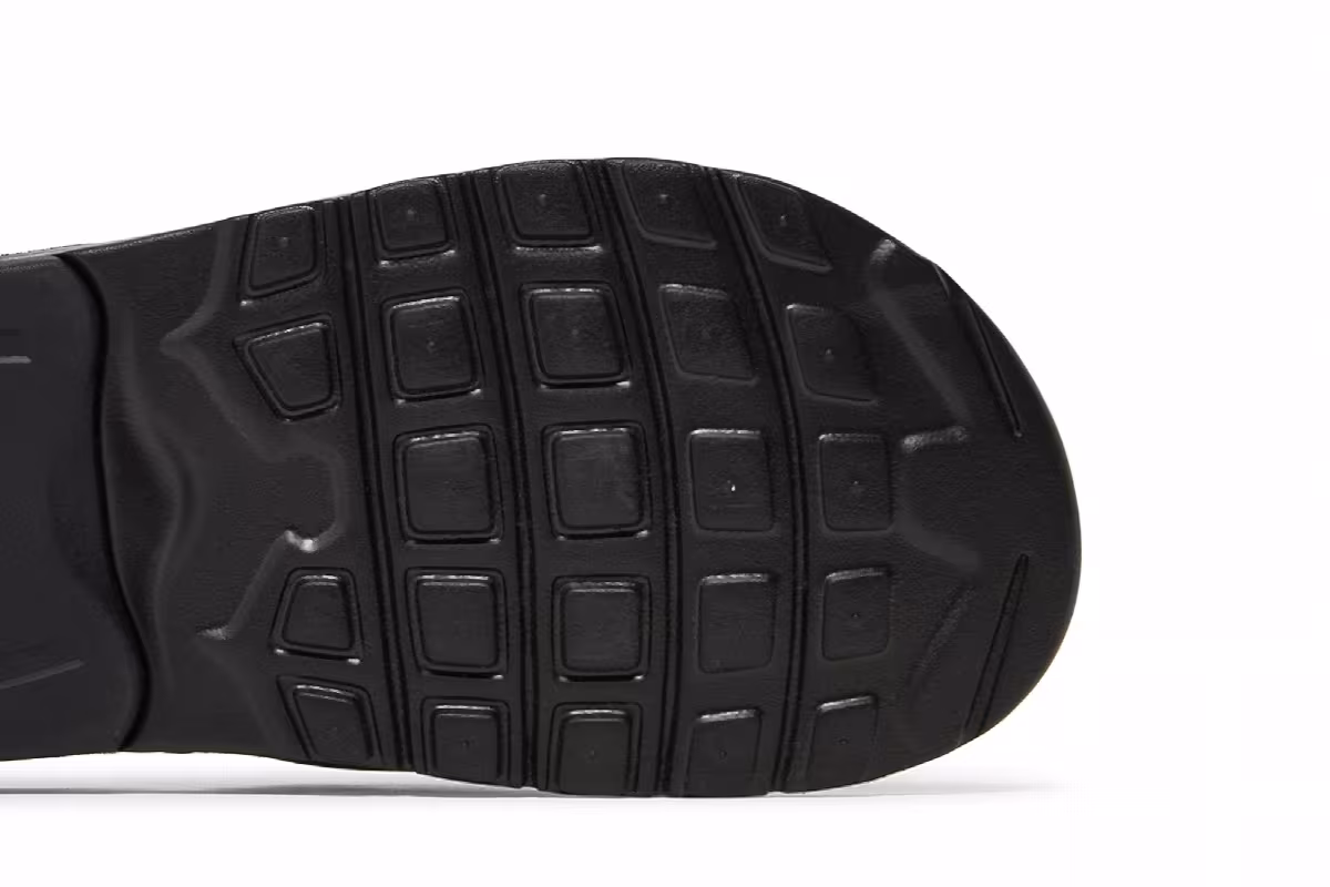 Nike Air Max Camden Slide Black White, view 6
