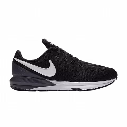 Nike Wmns Air Zoom Structure 22 Wide 'Black Gridiron'