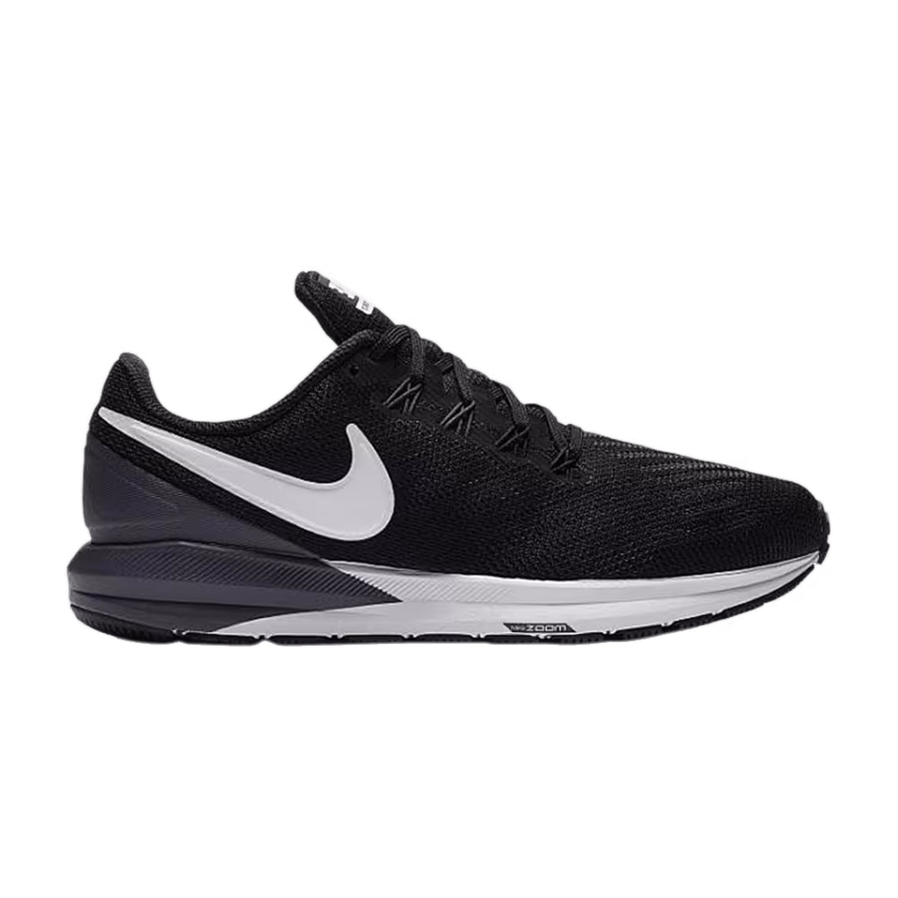 Nike Women's Air Zoom Structure 22 Wide Black Gridiron