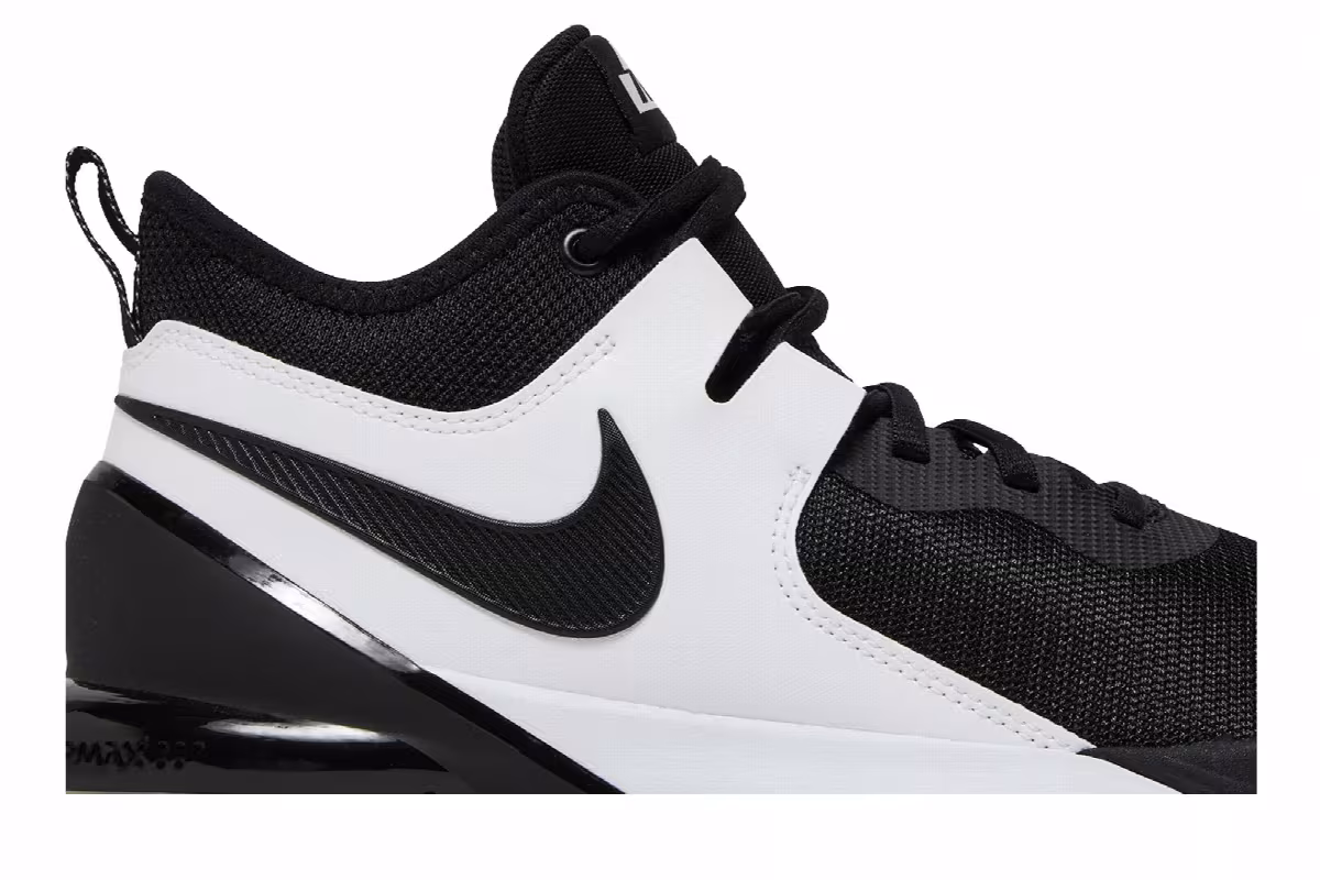 Nike Air Max Impact Black White, view 3