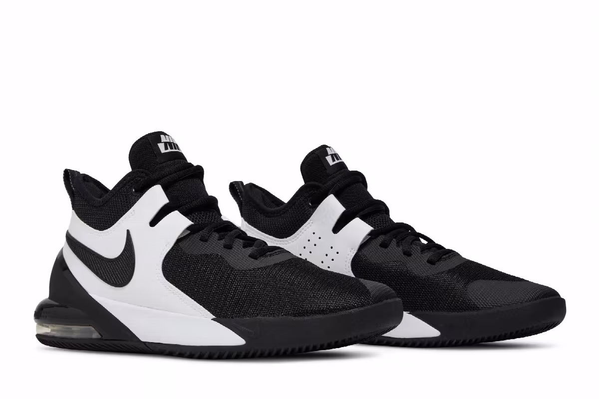 Nike Air Max Impact Black White, view 9