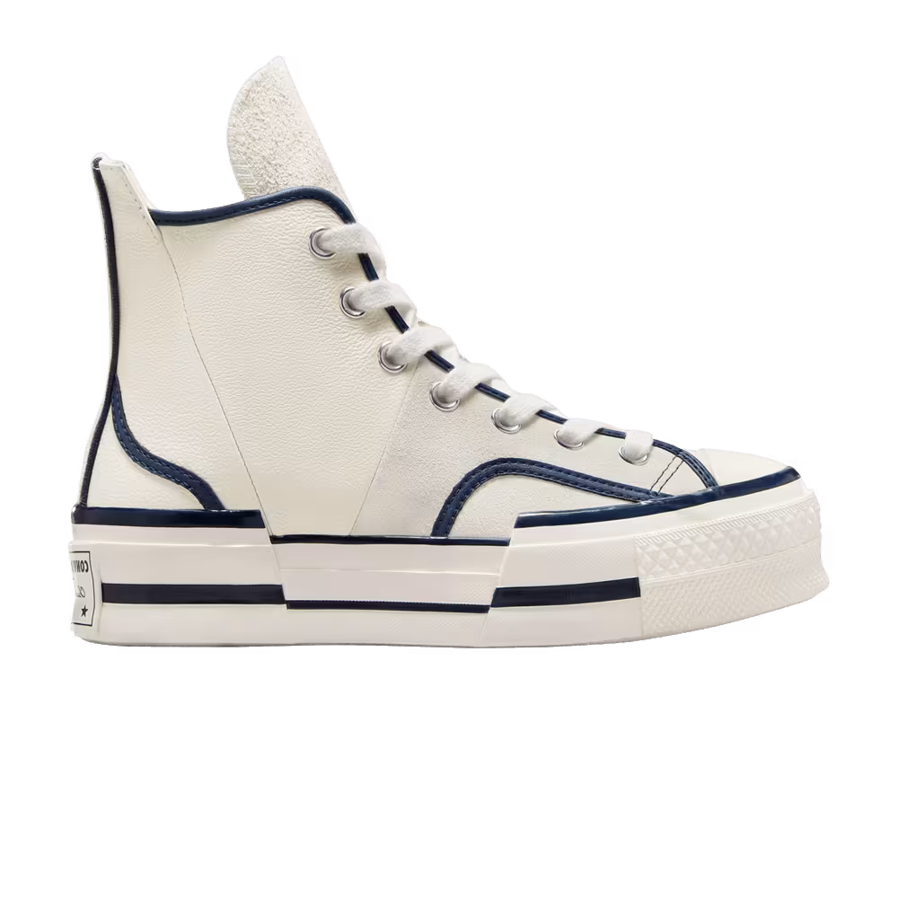 Converse Chuck 70 Plus High Egret Navy