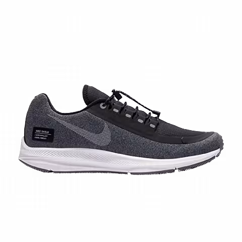 Nike Wmns Zoom Winflo 5 Run Shield 'Black Metallic Silver'