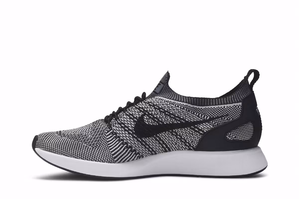 Nike Air Zoom Mariah Flyknit Racer Black Platinum, view 4