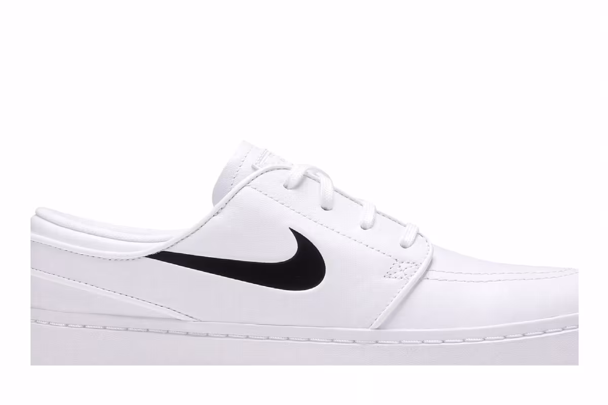 Nike Janoski Golf White Black, view 3