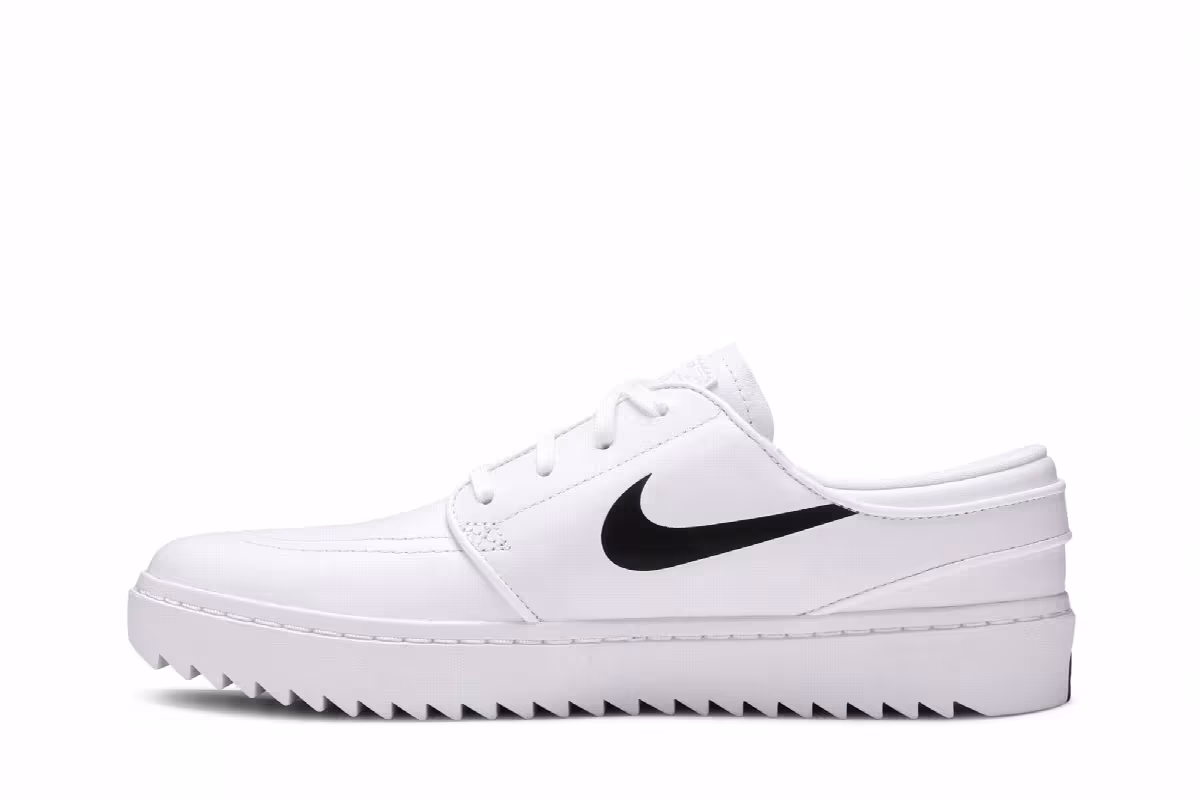 Nike Janoski Golf White Black, view 4