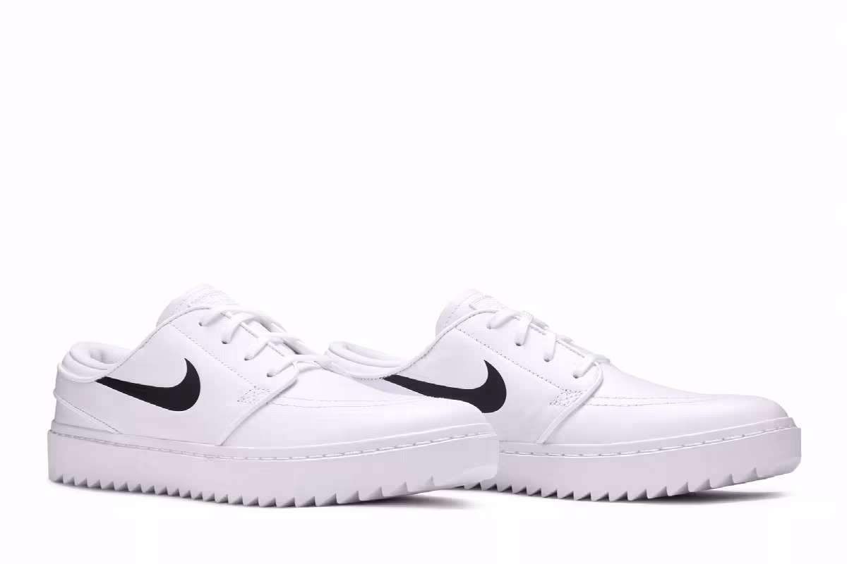 Nike Janoski Golf White Black, view 9