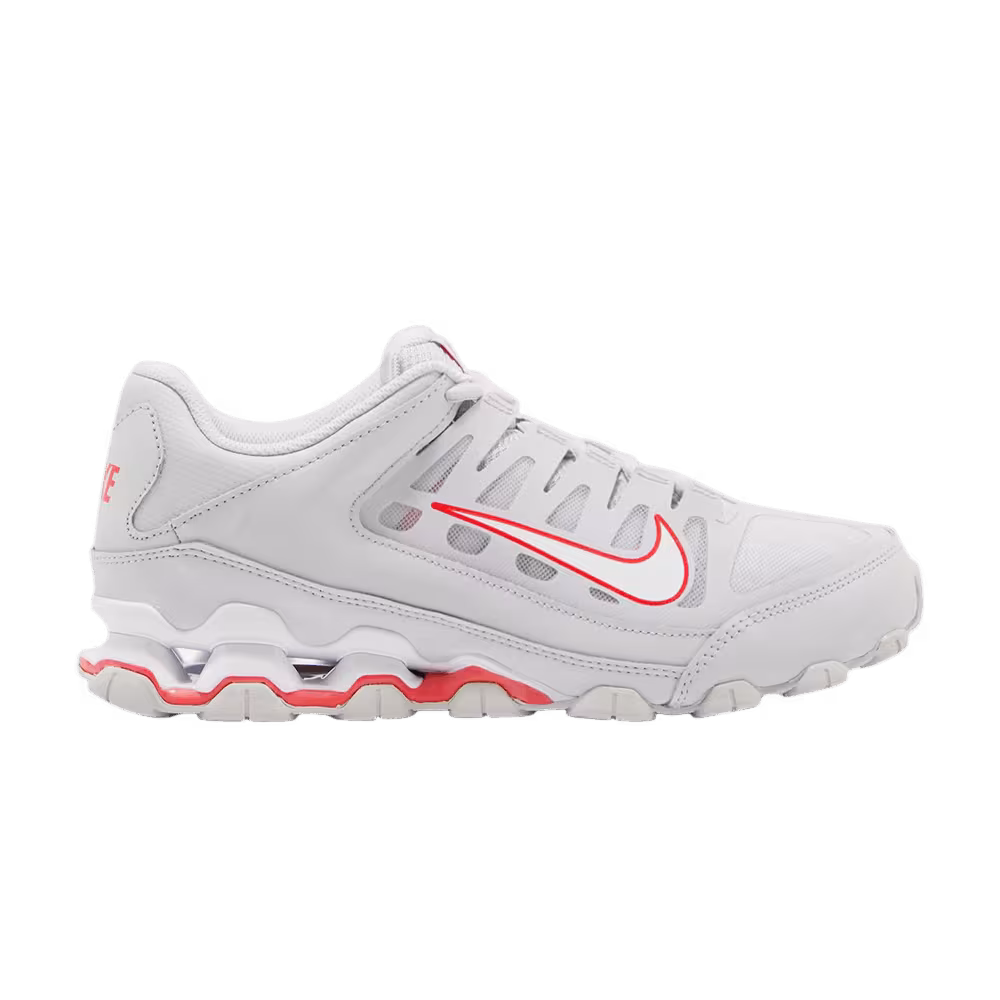 Nike Reax 8 TR Mesh Pure Platinum Red Orbit